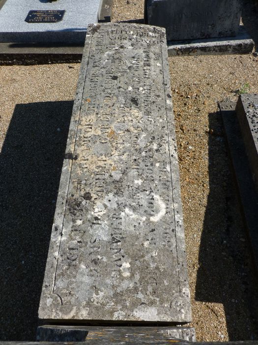 dalle funéraire de François Branger