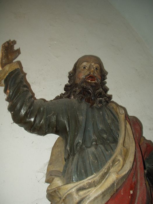 statue : Saint Paul, vue partielle