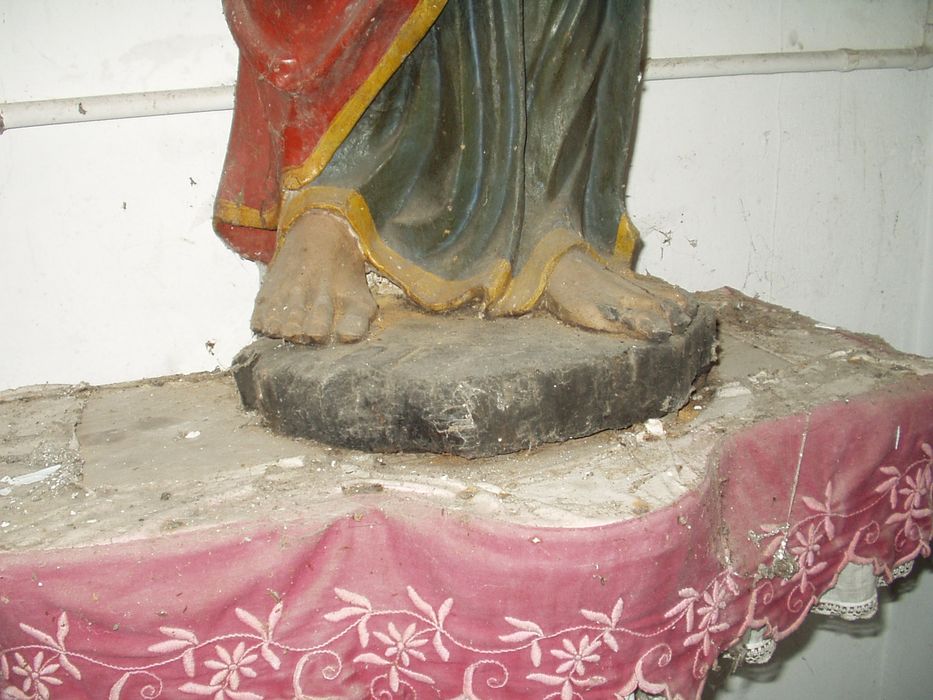 statue : Saint Paul, détail