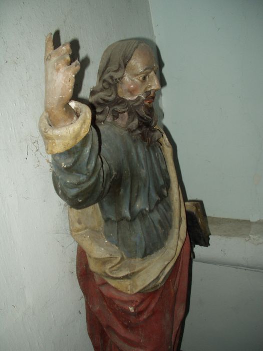 statue : Saint Paul, vue partielle