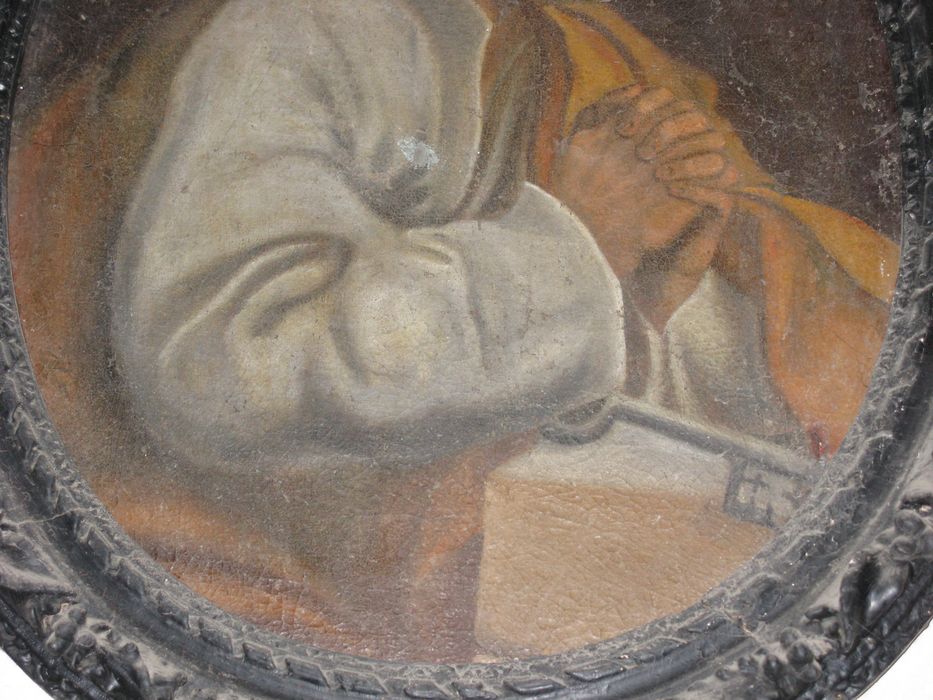 tableau : Saint Pierre, détail