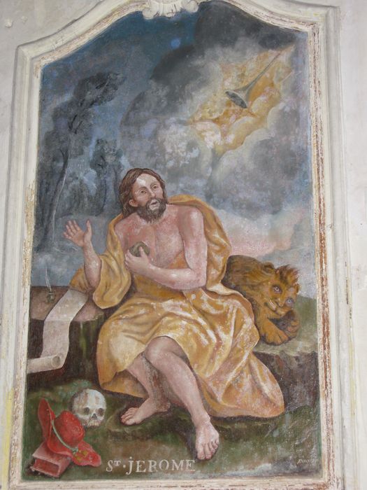 peinture murale : Saint Jérôme