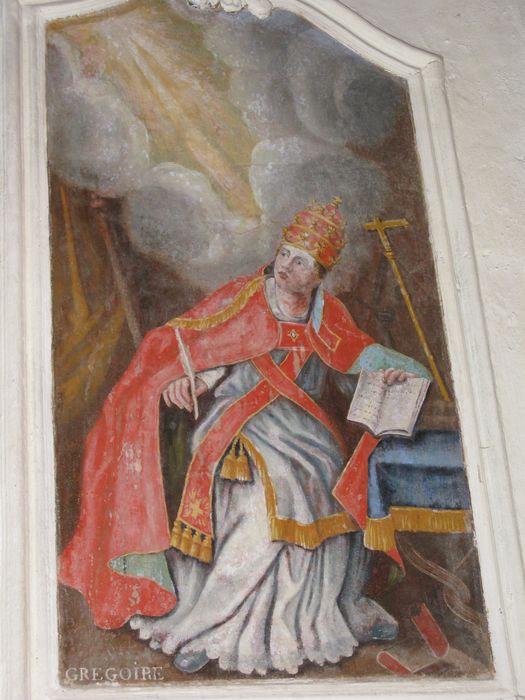 peinture murale : Saint Grégoire