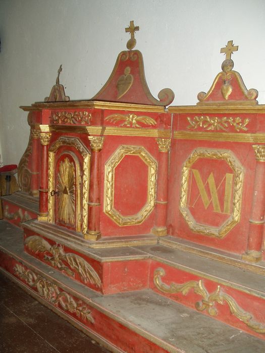 tabernacle, vue partielle