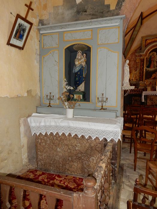 retable latéral gauche