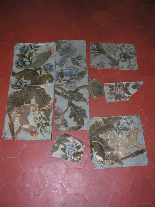 garniture architecturale (fragments de décor mural)