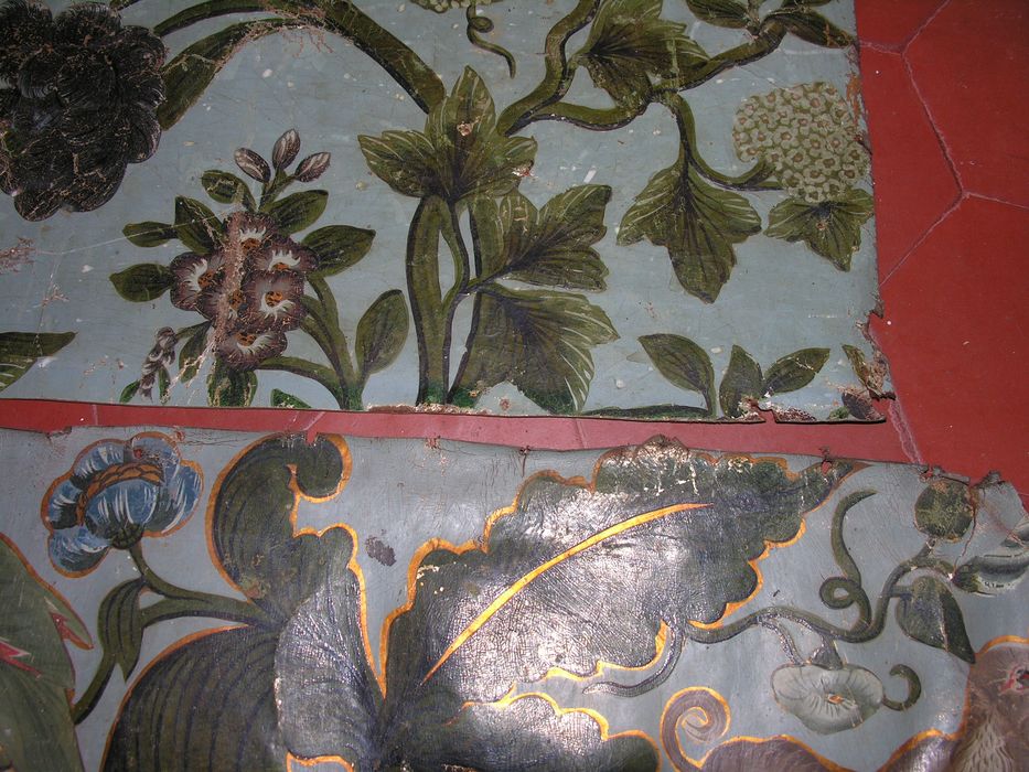 garniture architecturale (fragments de décor mural)