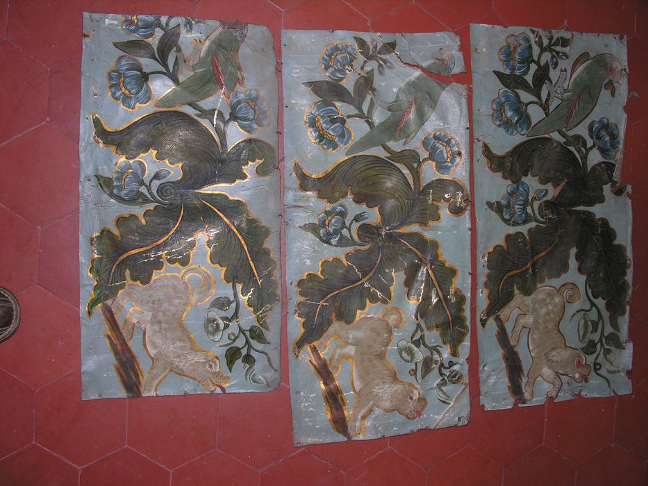 garniture architecturale (fragments de décor mural)