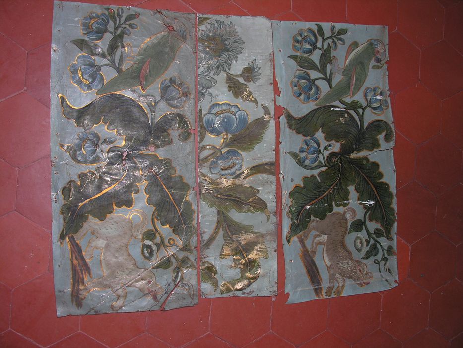 garniture architecturale (fragments de décor mural)