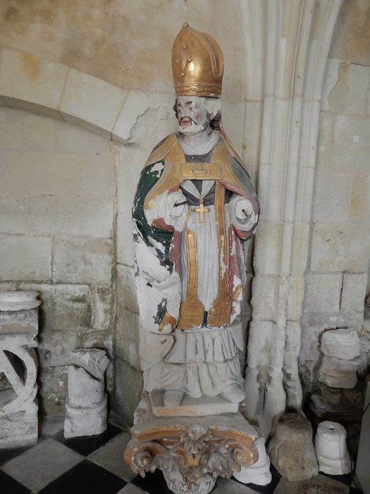statue : Saint Hilaire - © Ministère de la Culture (France), Conservation des antiquités et des objets d’art de la Vienne – Tous droits réservés 