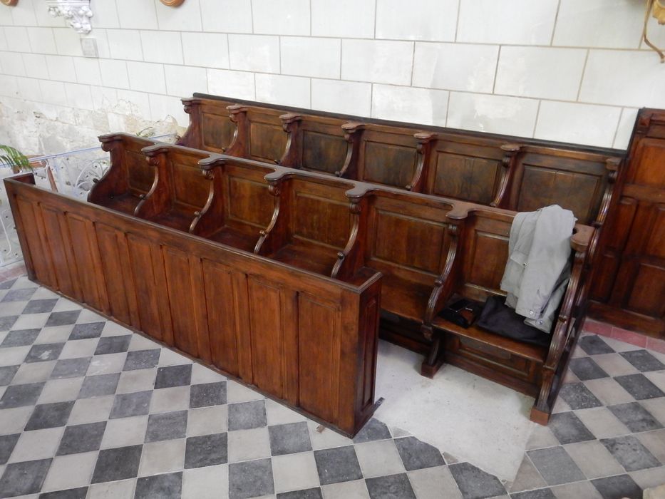 stalles - © Ministère de la Culture (France), Conservation des antiquités et des objets d’art de la Vienne – Tous droits réservés 