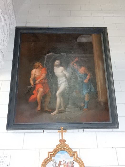 tableau : Flagellation - © Ministère de la Culture (France), Conservation des antiquités et des objets d’art de la Vienne – Tous droits réservés