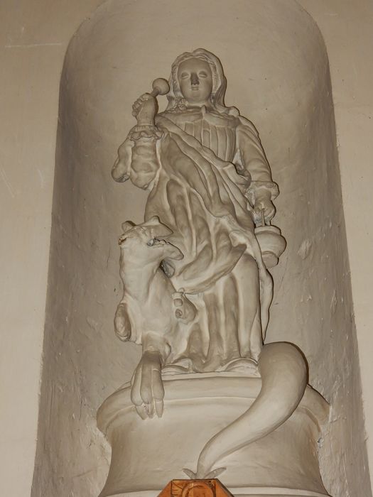 statue : Sainte Marthe - © Ministère de la Culture (France), Conservation des antiquités et des objets d’art de la Vienne – Tous droits réservés 