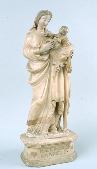 statue : Vierge à l'Enfant - © Ministère de la Culture (France), Conservation des antiquités et des objets d’art de la Vienne – Tous droits réservés 