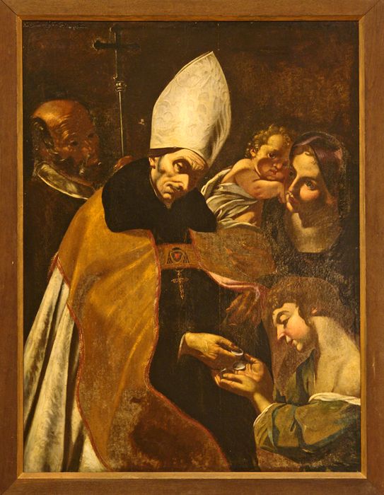 tableau : Saint Thomas de Villeneuve faisant l'aumône