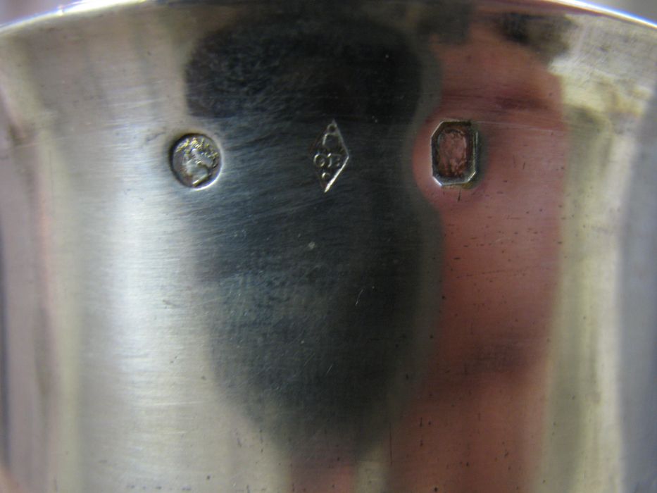 calice, détail des poinçons