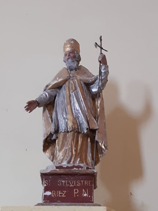 statue : Saint Sylvestre