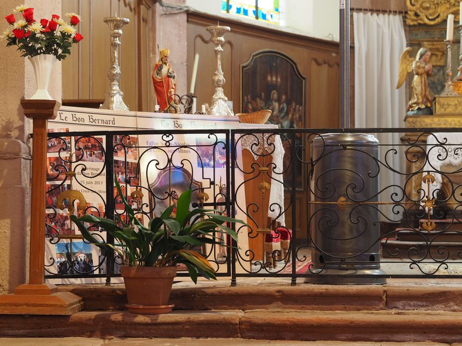clôture de choeur (grille de communion)