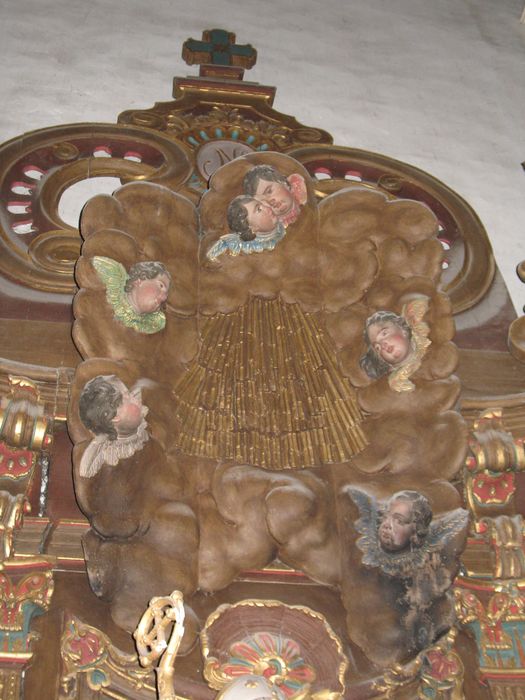retable de l’autel sud, détail