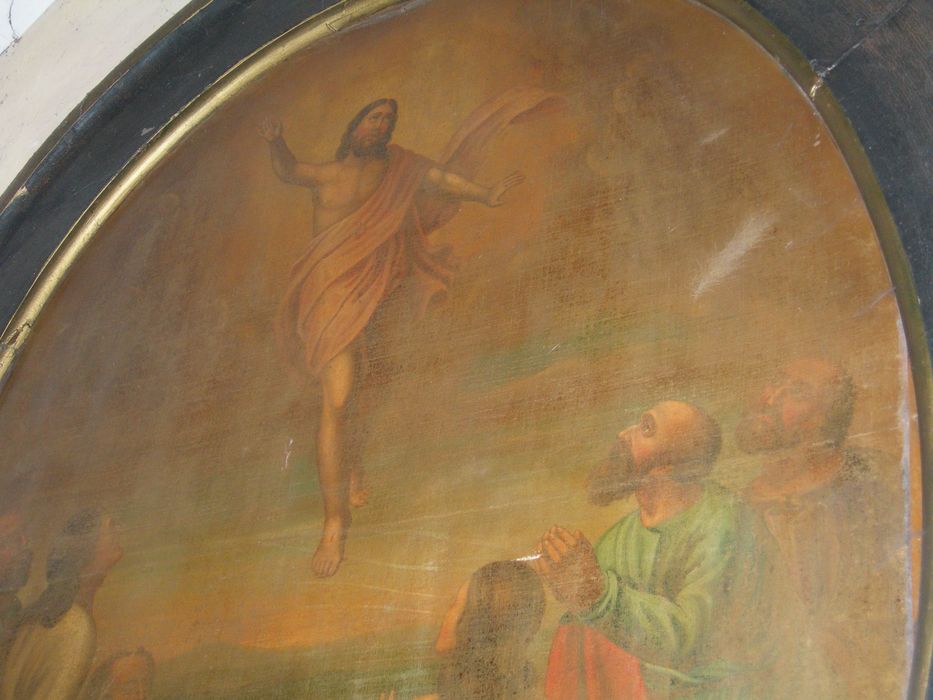 tableau : Ascension du Christ, vue partielle