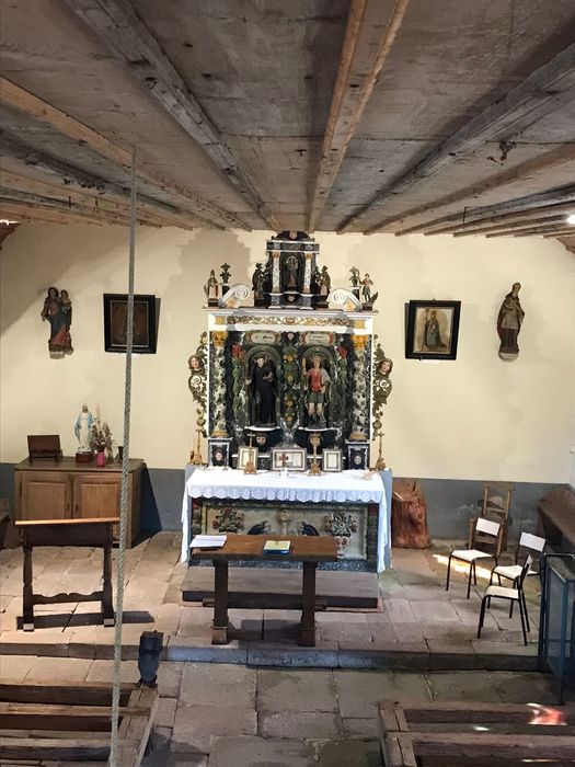 maître-autel, retable, statues : Saint Del, Saint Gengoult