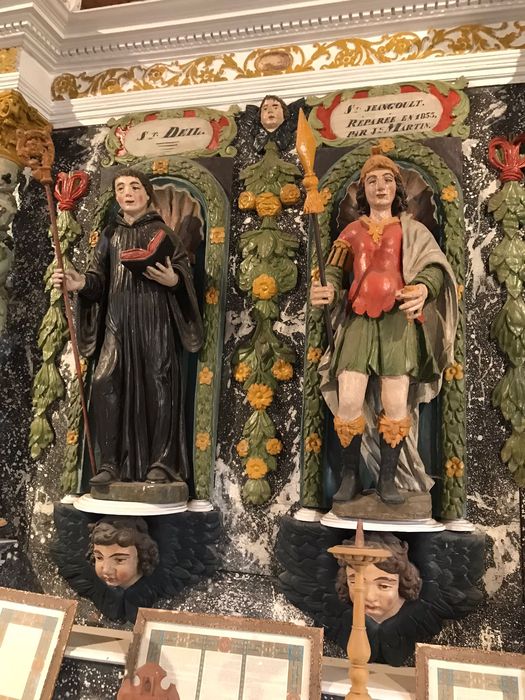 statues : Saint Del, Saint Gengoult