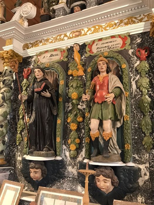 statues : Saint Del, Saint Gengoult