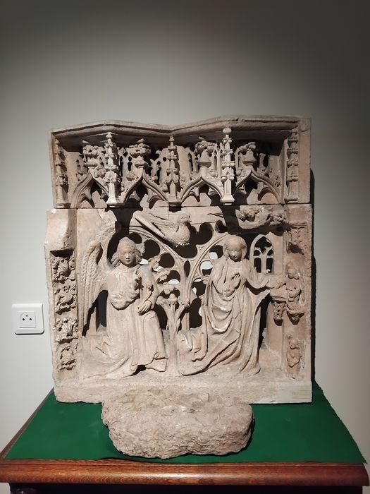 retable, relief : Annonciation