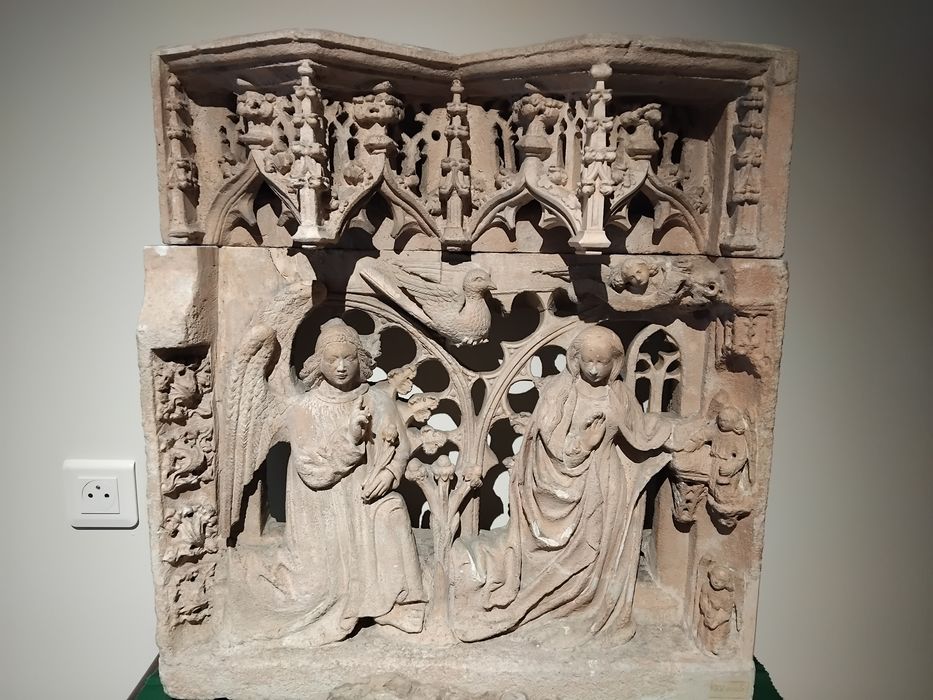 retable, relief : Annonciation
