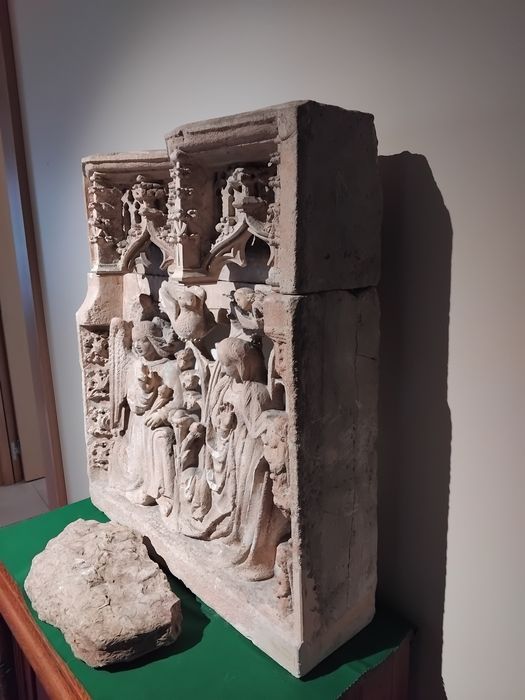 retable, relief : Annonciation