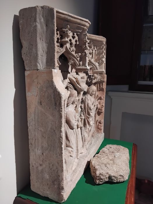 retable, relief : Annonciation