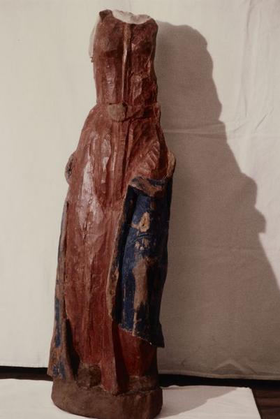 statue : Vierge à l'Enfant - © Ministère de la Culture (France), Conservation des antiquités et objets d'art de l'Yonne, tous droits réservés