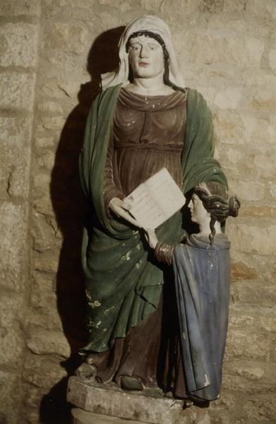 statue : Education de la Vierge