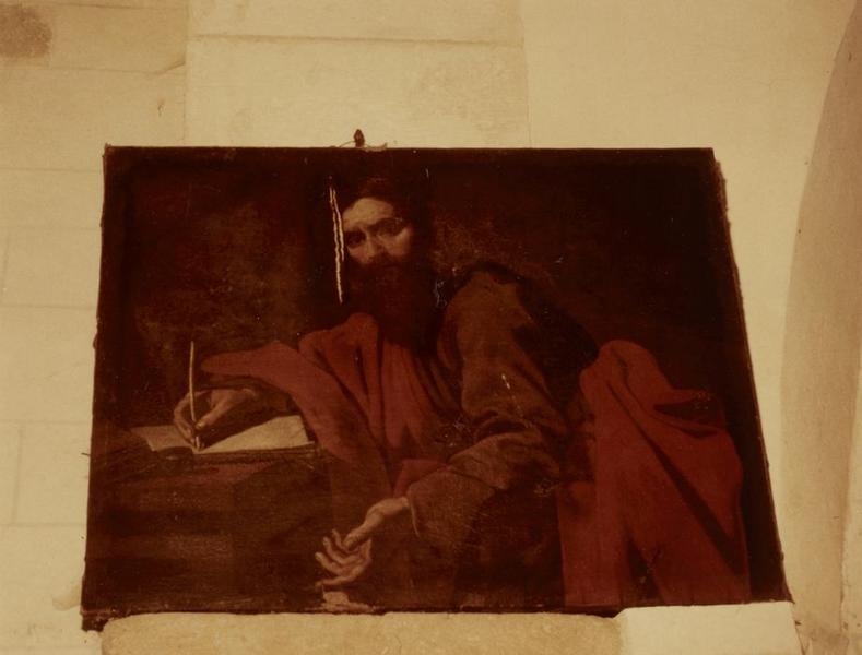 tableau : Saint Antoine - © Ministère de la Culture (France), Conservation des antiquités et objets d'art de l'Yonne, tous droits réservés