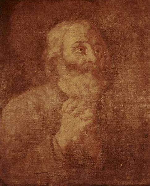 tableau : Saint Pierre - © Ministère de la Culture (France), Conservation des antiquités et objets d'art de l'Yonne, tous droits réservés