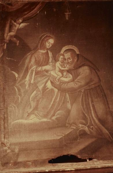 tableau : Saint François d'Assise et la Crèche de Greccio