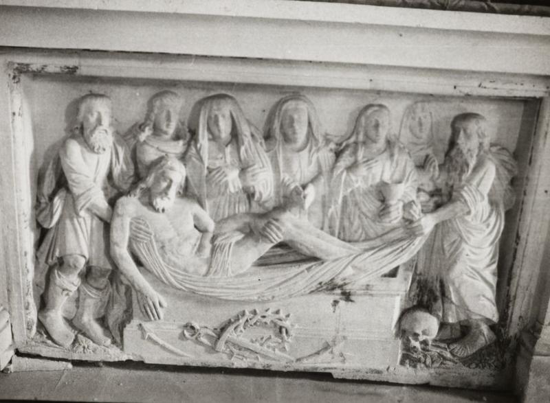 Bas-relief : Mise au tombeau