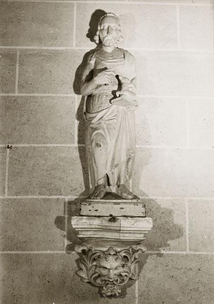 statue : Saint Jean-Baptiste - © Ministère de la Culture (France), Conservation des antiquités et objets d'art de l'Yonne, tous droits réservés