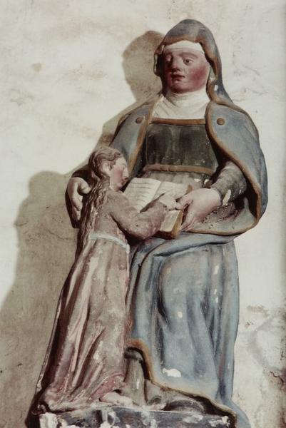 statue : Education de la Vierge