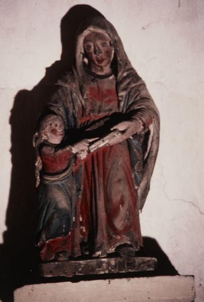 Statue : Education de la Vierge