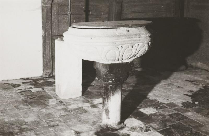 fonts baptismaux - © Ministère de la Culture (France), Conservation des antiquités et objets d'art de l'Yonne, tous droits réservés