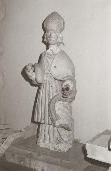 statue : Saint Eloi - © Ministère de la Culture (France), Conservation des antiquités et objets d'art de l'Yonne, tous droits réservés