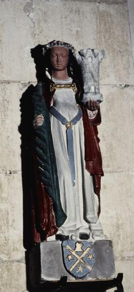 statue : Sainte Barbe