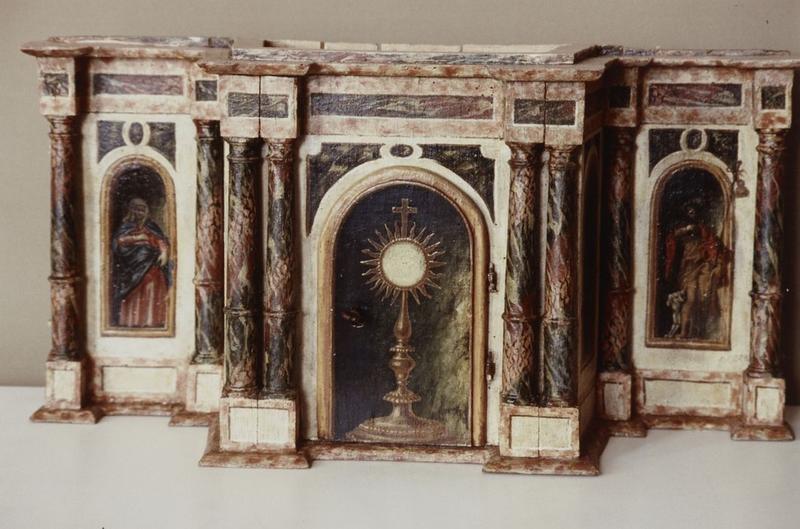 tabernacle - © Ministère de la Culture (France), Conservation des antiquités et objets d'art de l'Yonne, tous droits réservés