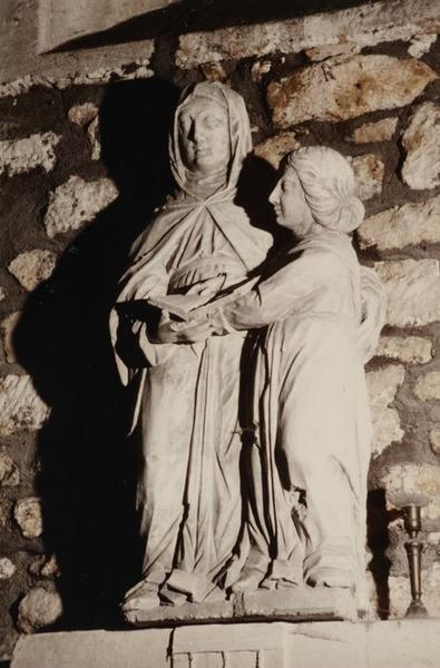 statue : Education de la Vierge