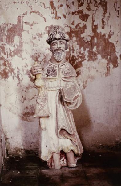 statue : Saint Jacques - © Ministère de la Culture (France), Conservation des antiquités et objets d'art de l'Yonne, tous droits réservés