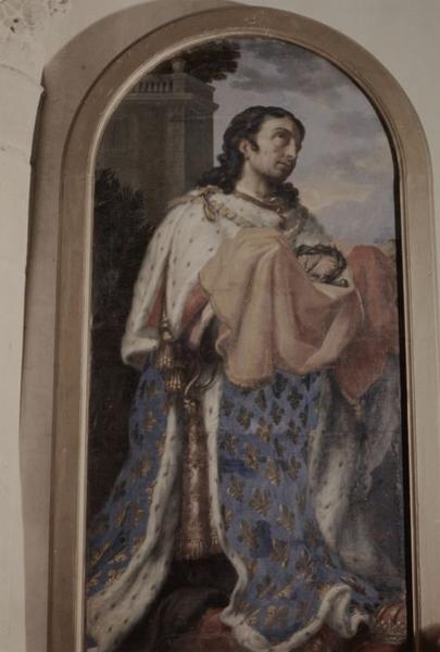 tableau : Saint Louis - © Ministère de la Culture (France), Conservation des antiquités et objets d'art de l'Yonne, tous droits réservés