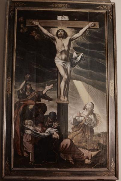 tableau : Calvaire - © Ministère de la Culture (France), Conservation des antiquités et objets d'art de l'Yonne, tous droits réservés