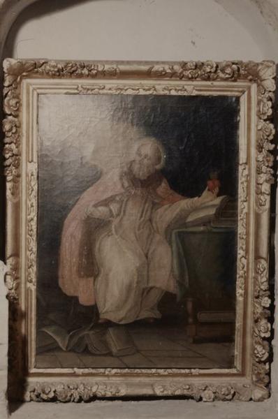 tableau : Saint Augustin - © Ministère de la Culture (France), Conservation des antiquités et objets d'art de l'Yonne, tous droits réservés