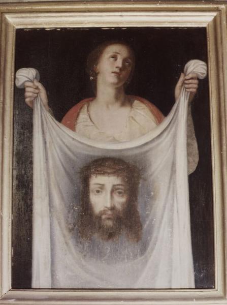 tableau : Sainte Véronique - © Ministère de la Culture (France), Conservation des antiquités et objets d'art de l'Yonne, tous droits réservés